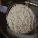Sift flour and baking powder